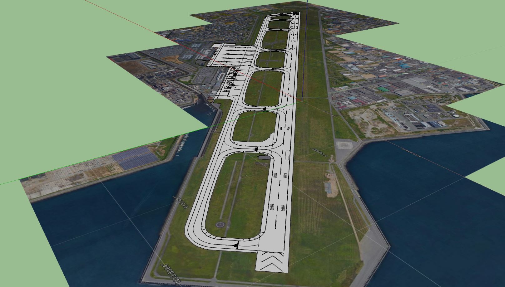 松山空港 シーナリー進捗状況14 Fsmuseum Blog